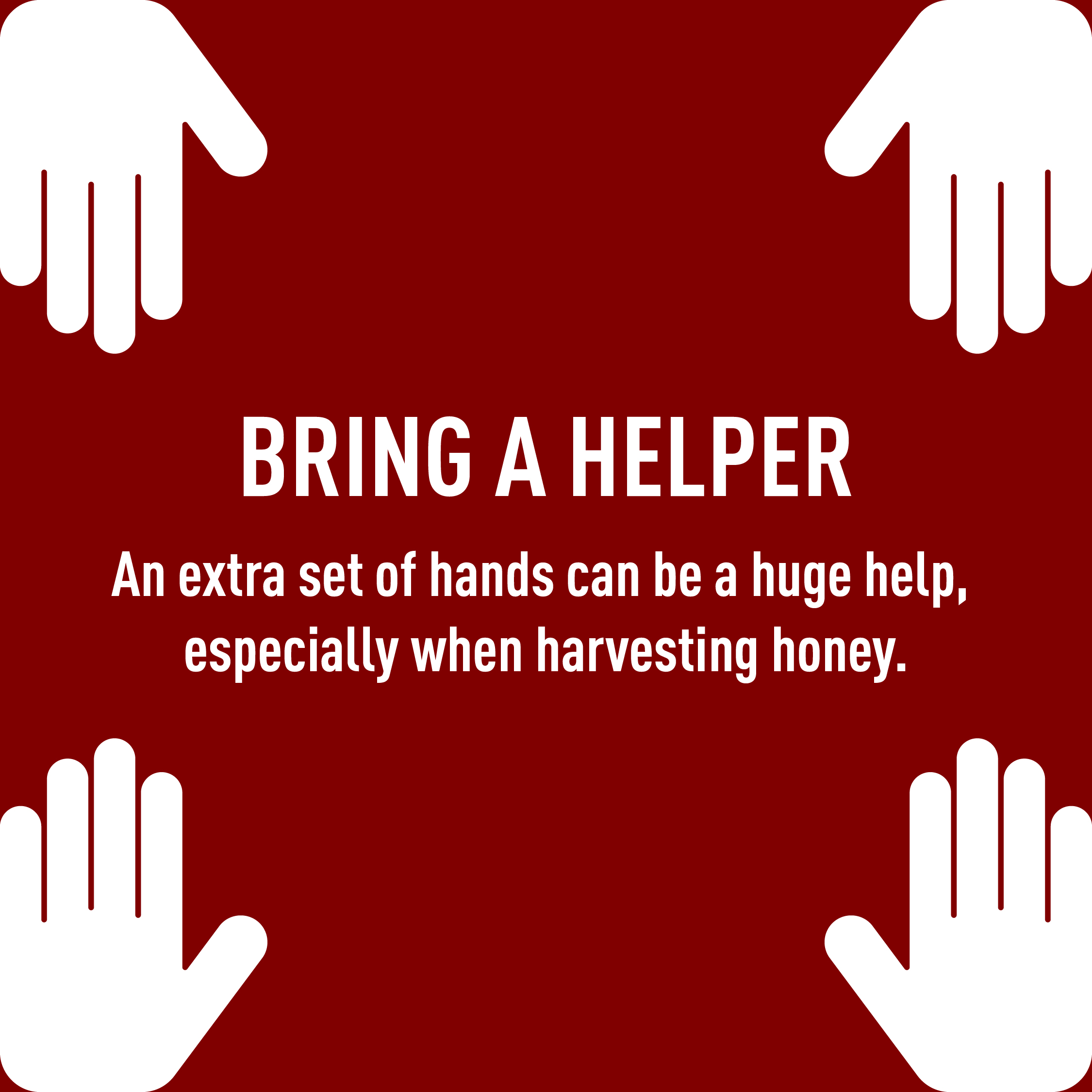 Bring a helper graphic