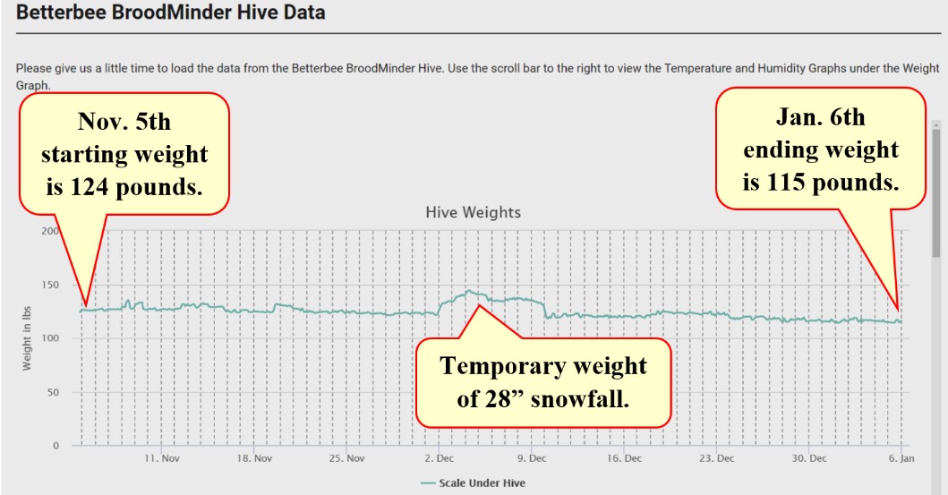 BroodMinder hive data