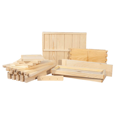 Unassembled Double Nuc Box (Deep) | Betterbee