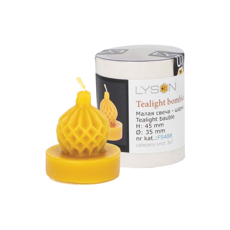 Xmas Bulb Tealight Candle Mold Betterbee